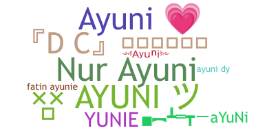 Nickname - Ayuni