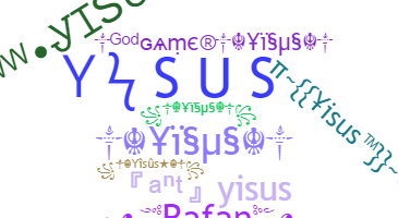 Nickname - Yisus