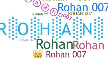 Nickname - Rohan007