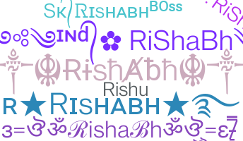 Nickname - rishabh
