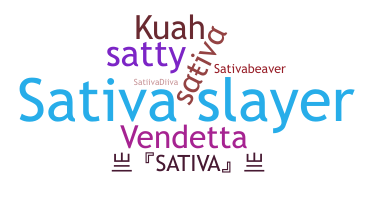 Nickname - Sativa