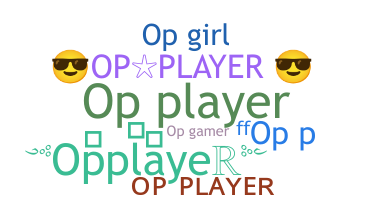 Nickname - Opplayer