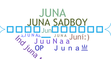 Nickname - JuNa