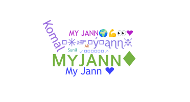 Nickname - MyJann