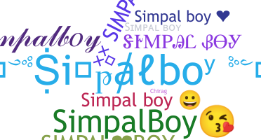 Nickname - simpalboy