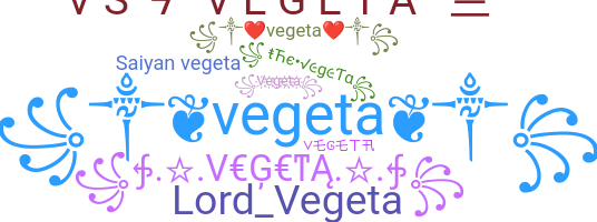Nickname - Vegeta