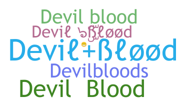 Nickname - devilblood