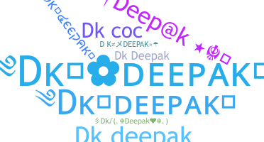 Nickname - Dkdeepak