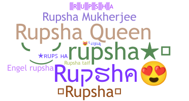 Nickname - rupsha