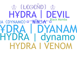 Nickname - HYDRADYNAMO