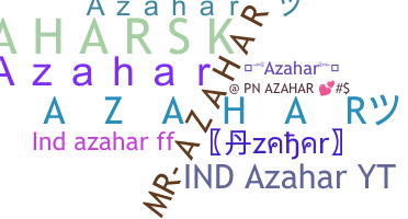 Nickname - Azahar