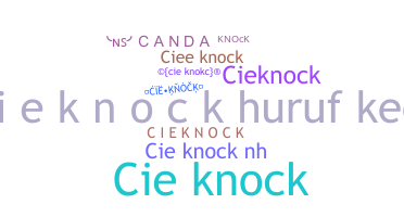 Nickname - CieKnock