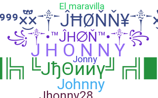 Nickname - Jhonny