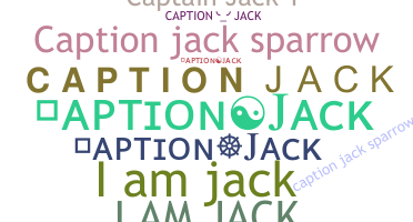 Nickname - CaptionJACK