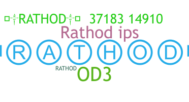 Nickname - Rathod3109O