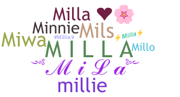 Nickname - Milla
