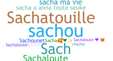 Nickname - Sacha