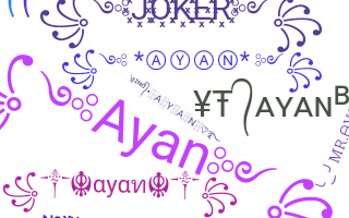 Nickname - Ayan