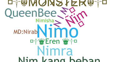 Nickname - Nim
