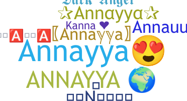 Nickname - Annayya