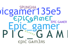 Nickname - EpicGamer