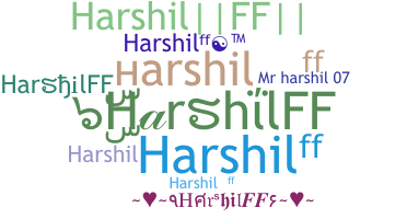 Nickname - HarshilFF