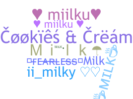 Nickname - Milk