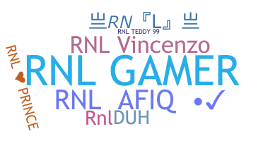 Nickname - RNL