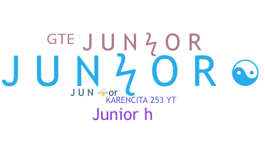 Nickname - Junor