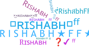 Nickname - RishabhFF