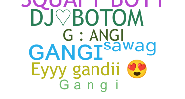Nickname - Gangi