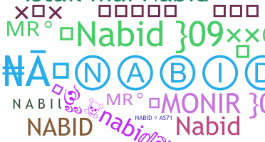 Nickname - nabid