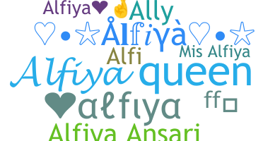 Nickname - Alfiya
