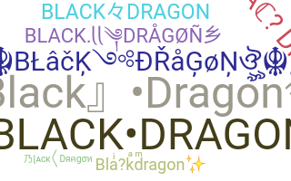 Nickname - blackdragon
