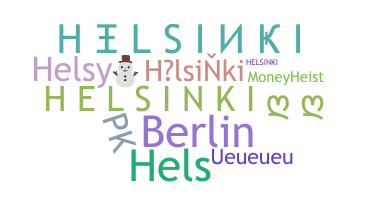 Nickname - Helsinki