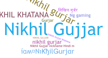 Nickname - NikhilGurjar