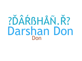 Nickname - DarshanR