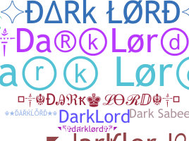 Nickname - darklord