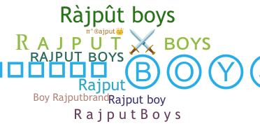 Nickname - RajputBoys