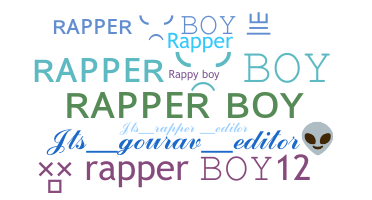 Nickname - rapperboy