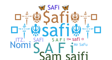 Nickname - Safi