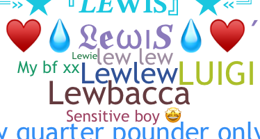 Nickname - Lewis
