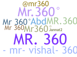 Nickname - Mr360