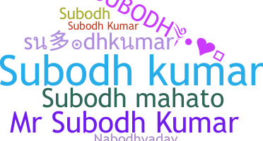 Nickname - subodhkumar