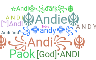 Nickname - Andi