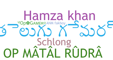 Nickname - HamzaKhan