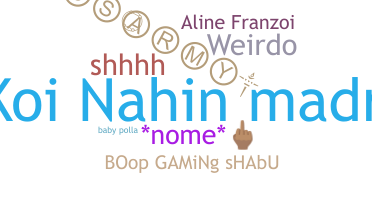 Nickname - Shabu