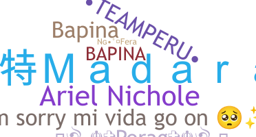 Nickname - bapina