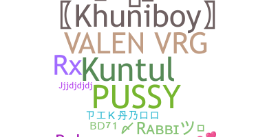 Nickname - Khuniboy