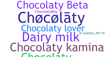 Nickname - chocolaty